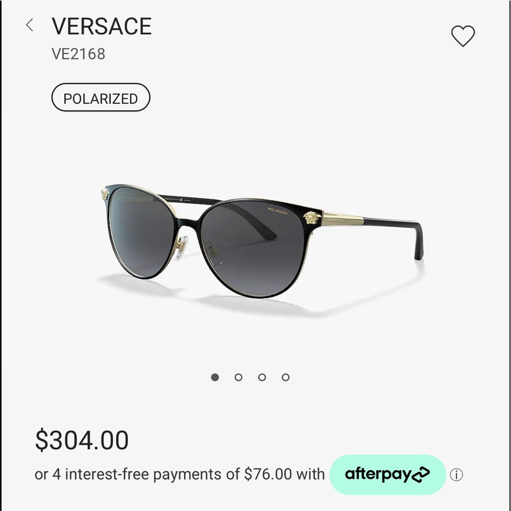 Polarized Versace Sunglasses
